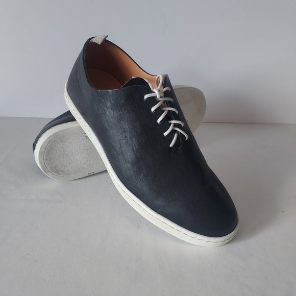 Pantofola D'oro Other - Pantofola d'Oro Club House Leather Lace Casual Shoe Black Men EU42 Made in Italy